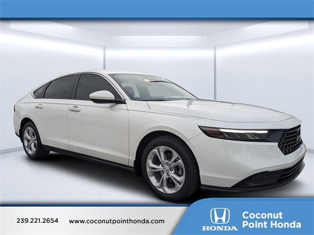 new 2025 Honda Accord car, priced at $29,527
