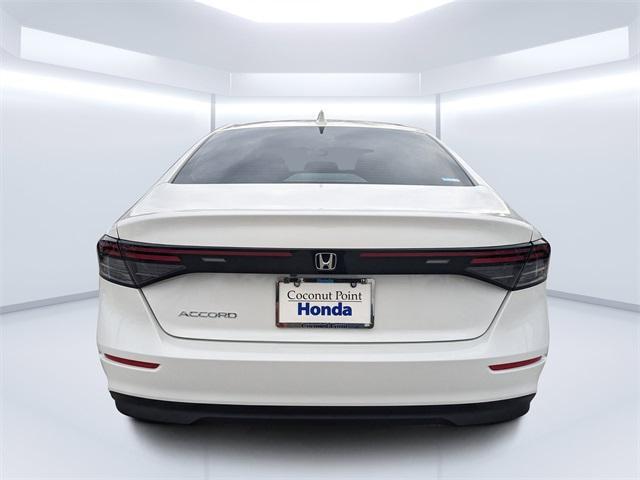 new 2025 Honda Accord car, priced at $29,527