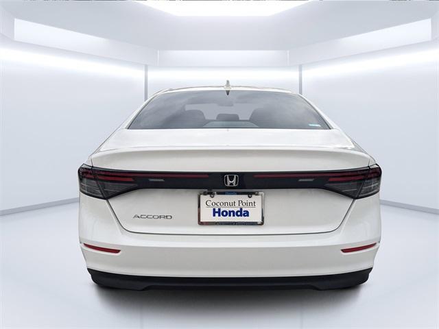 new 2025 Honda Accord car, priced at $29,527