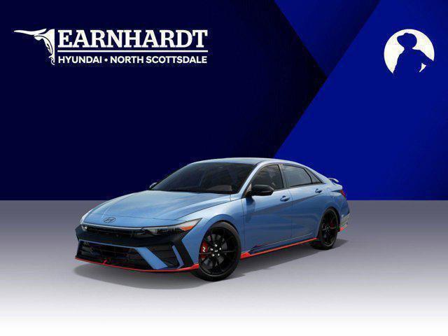 new 2025 Hyundai Elantra N car, priced at $39,718