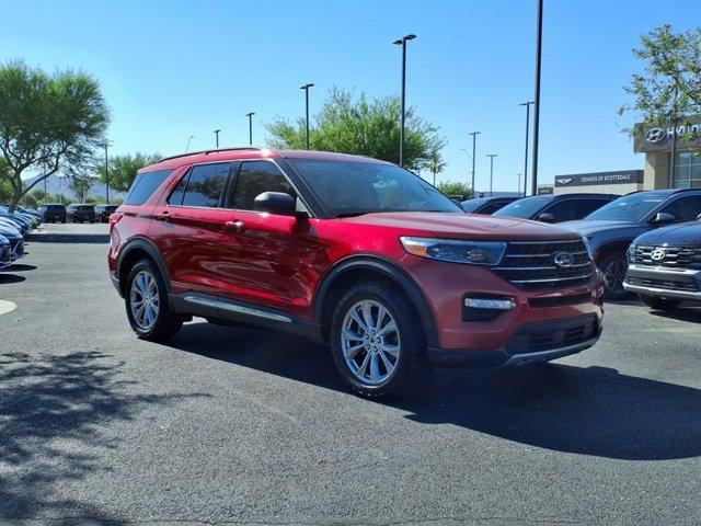 used 2021 Ford Explorer car, priced at $27,992