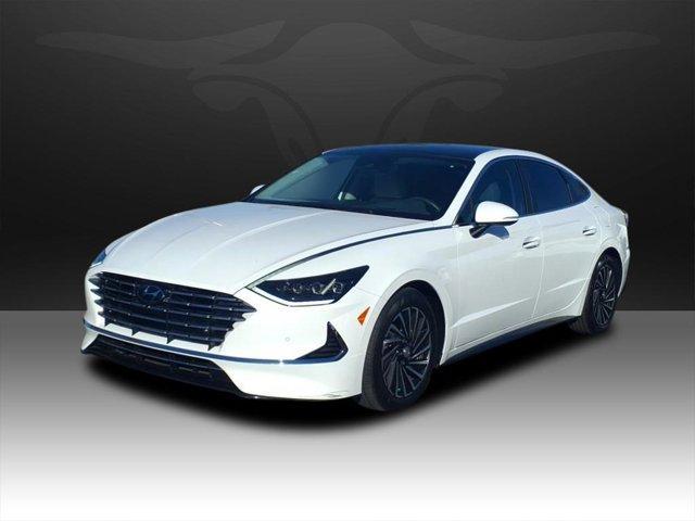 used 2021 Hyundai Sonata Hybrid car, priced at $23,978