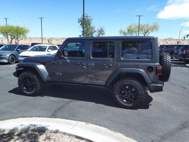 used 2020 Jeep Wrangler Unlimited car, priced at $35,987