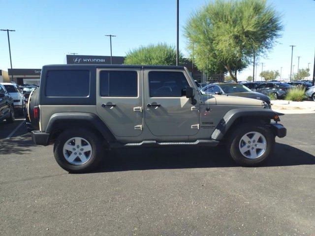 used 2017 Jeep Wrangler Unlimited car, priced at $23,478