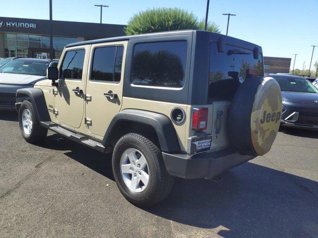 used 2017 Jeep Wrangler Unlimited car, priced at $23,478