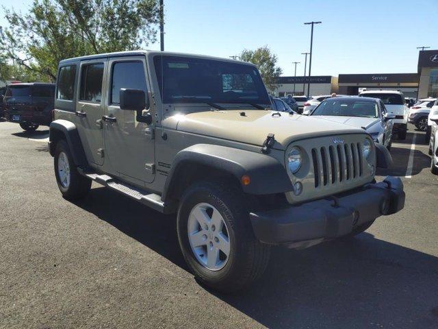 used 2017 Jeep Wrangler Unlimited car, priced at $23,478