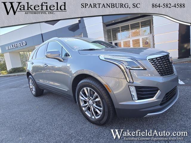 used 2021 Cadillac XT5 car, priced at $31,900