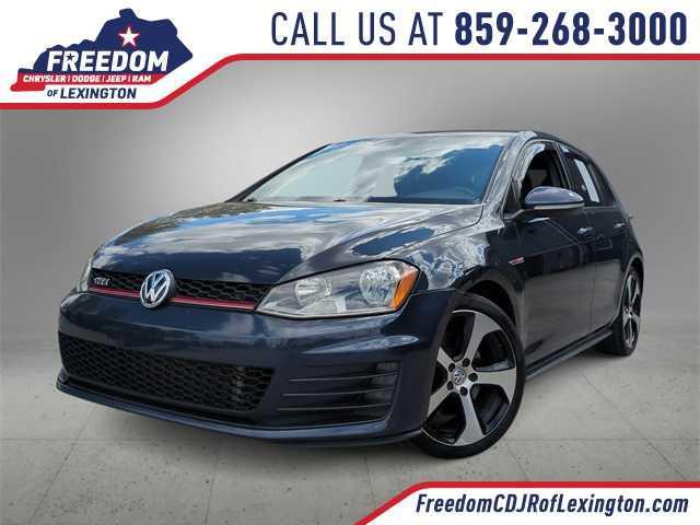 used 2017 Volkswagen Golf GTI car, priced at $10,000