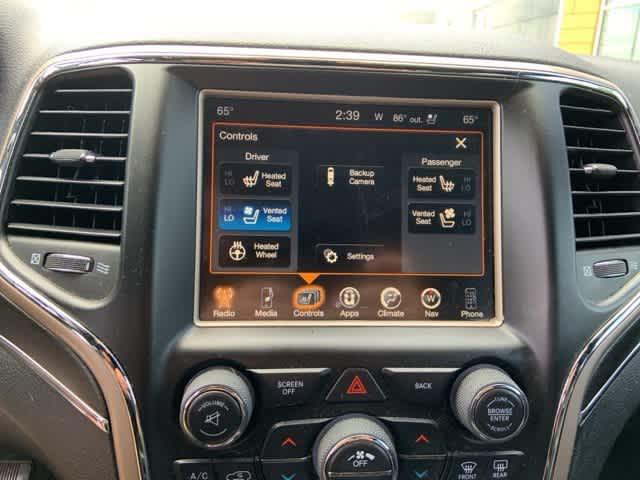 used 2017 Jeep Grand Cherokee car, priced at $15,385