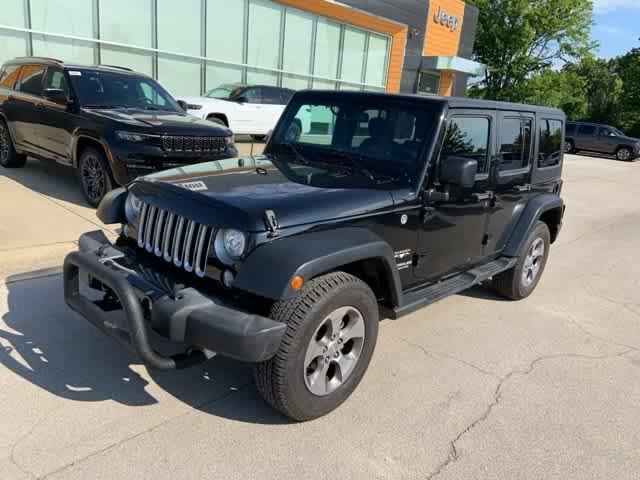 used 2017 Jeep Wrangler Unlimited car, priced at $22,370