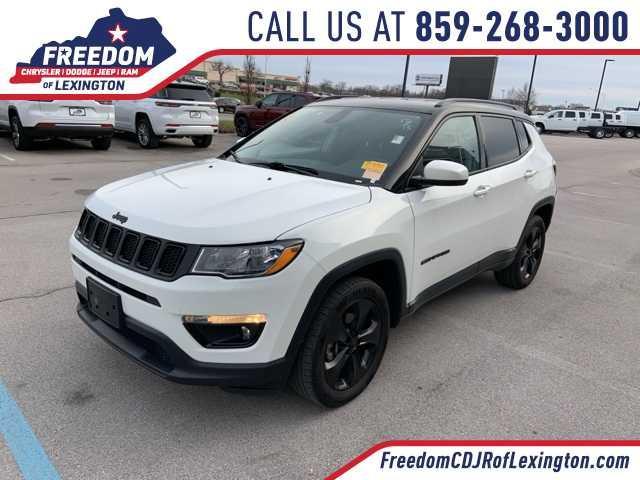 used 2021 Jeep Compass car, priced at $17,685