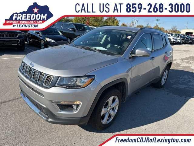 used 2021 Jeep Compass car, priced at $17,295