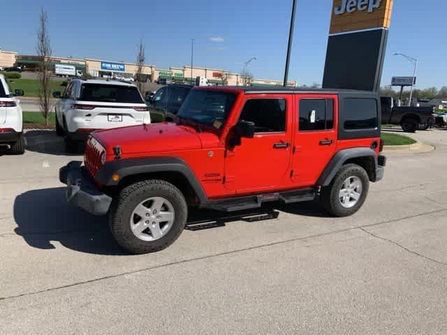 used 2018 Jeep Wrangler JK Unlimited car, priced at $19,895