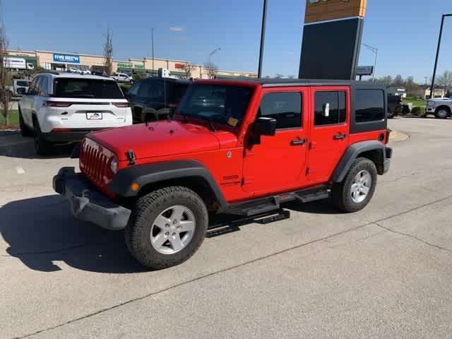 used 2018 Jeep Wrangler JK Unlimited car, priced at $19,895