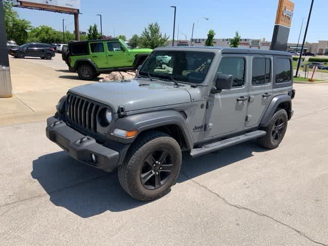 used 2021 Jeep Wrangler Unlimited car, priced at $28,005