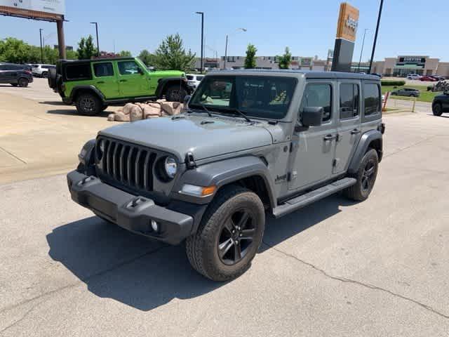 used 2021 Jeep Wrangler Unlimited car, priced at $28,005
