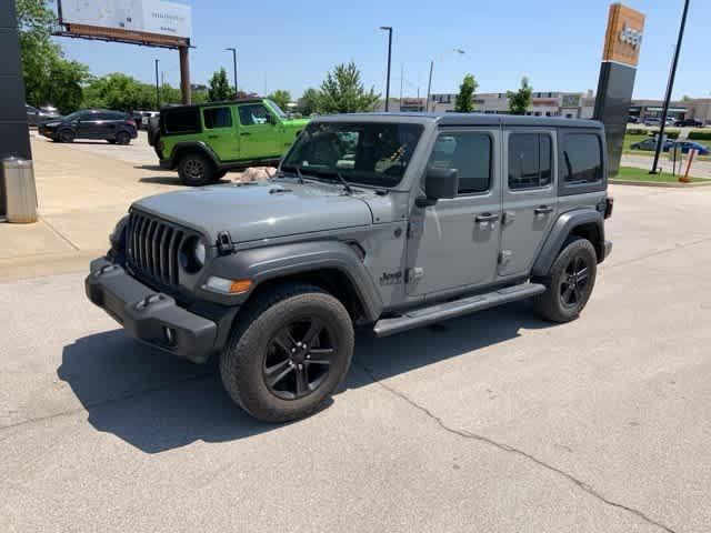 used 2021 Jeep Wrangler Unlimited car, priced at $28,005