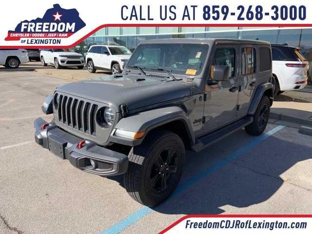 used 2020 Jeep Wrangler Unlimited car, priced at $31,369