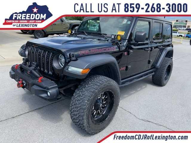 used 2021 Jeep Wrangler Unlimited car, priced at $38,055