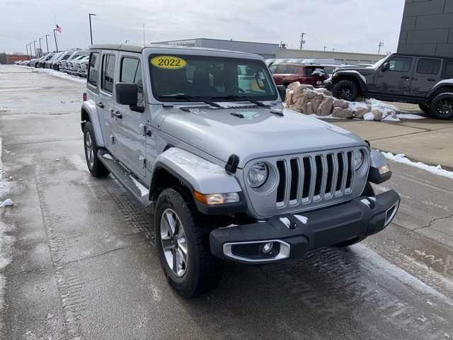 used 2022 Jeep Wrangler Unlimited car, priced at $31,984