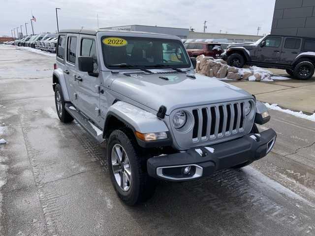 used 2022 Jeep Wrangler Unlimited car, priced at $31,984