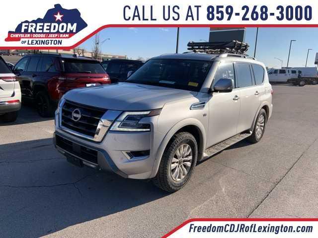 used 2021 Nissan Armada car, priced at $22,500