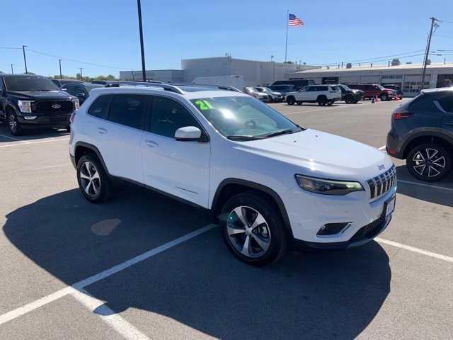 used 2021 Jeep Cherokee car, priced at $22,835