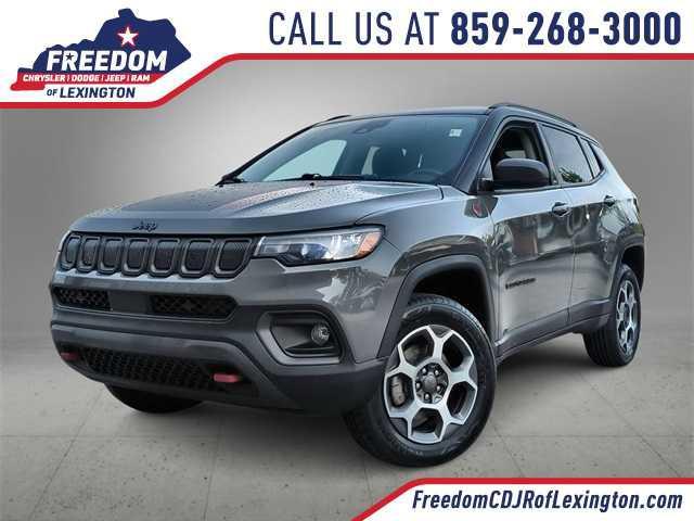 used 2022 Jeep Compass car, priced at $23,244