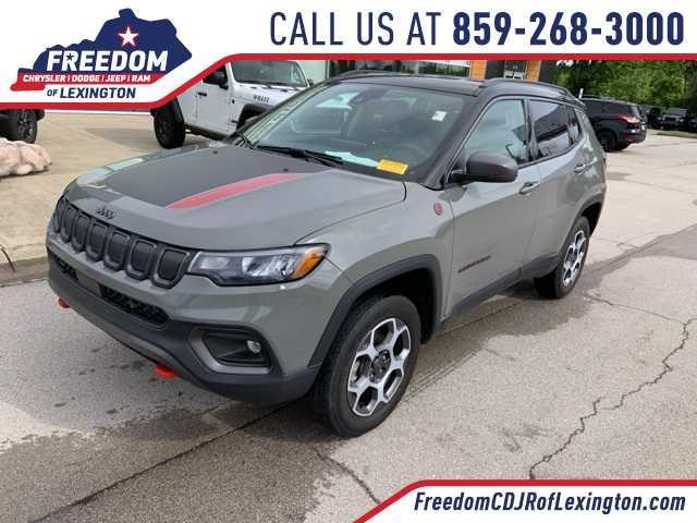 used 2022 Jeep Compass car, priced at $23,244