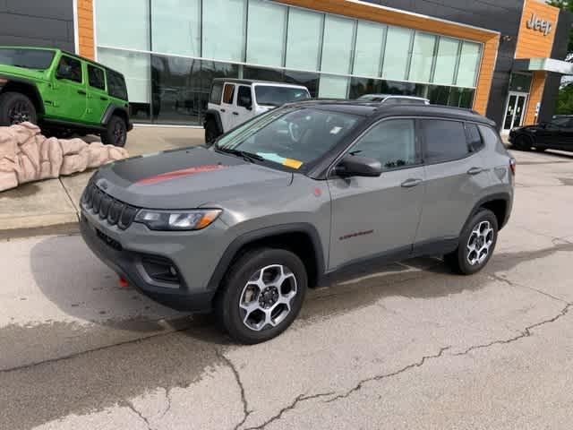 used 2022 Jeep Compass car, priced at $23,244