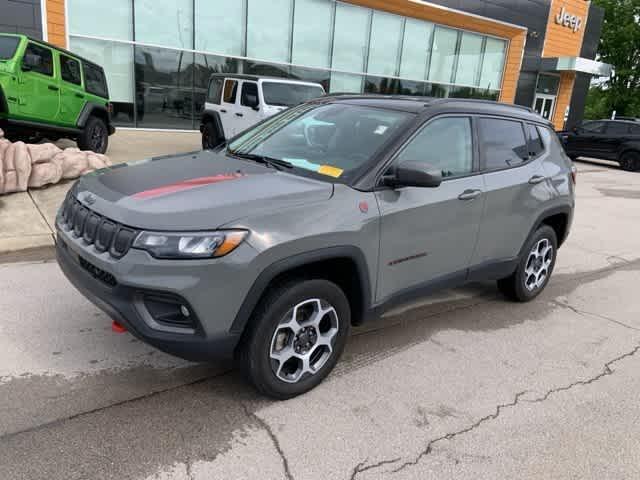 used 2022 Jeep Compass car, priced at $23,244