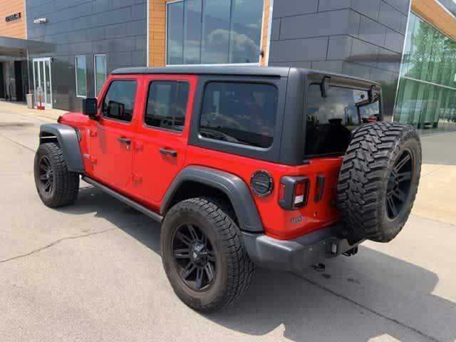 used 2018 Jeep Wrangler Unlimited car, priced at $25,500