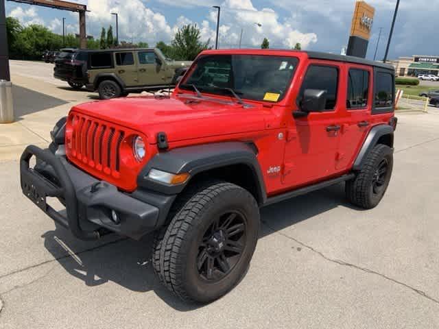 used 2018 Jeep Wrangler Unlimited car, priced at $25,500