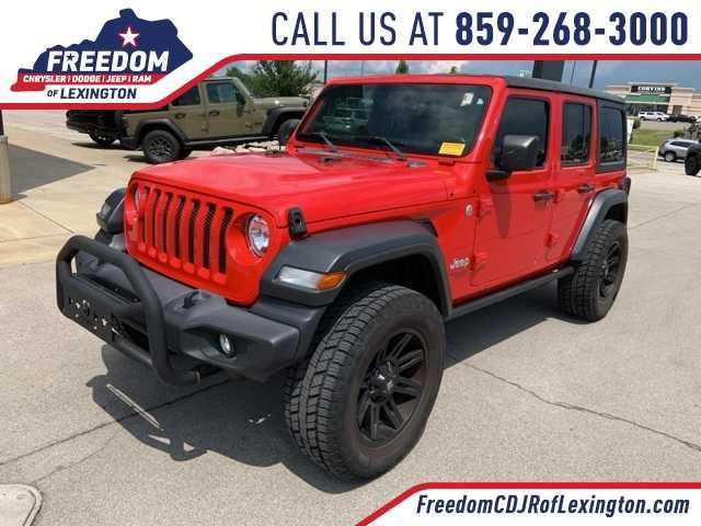 used 2018 Jeep Wrangler Unlimited car, priced at $25,500