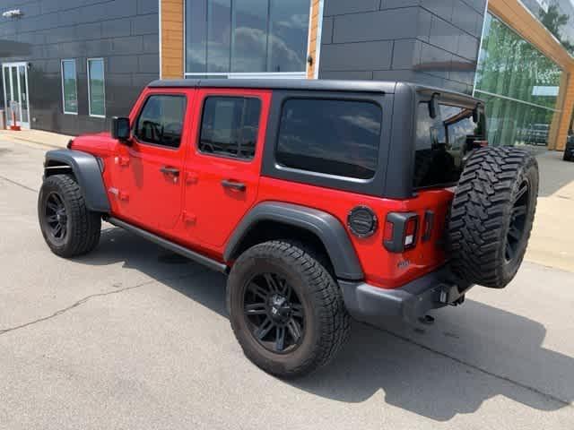 used 2018 Jeep Wrangler Unlimited car, priced at $25,500