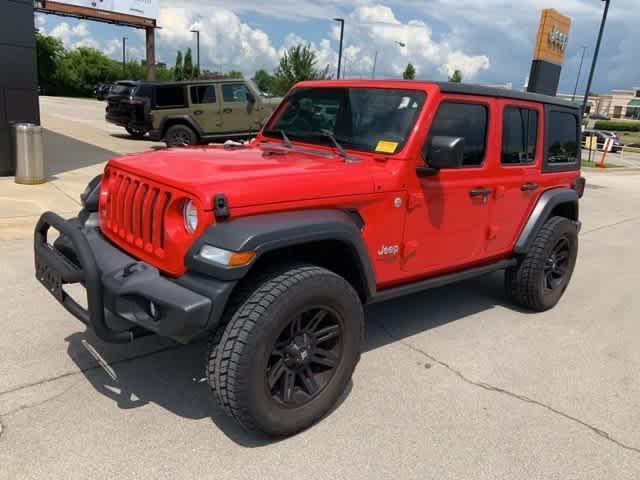 used 2018 Jeep Wrangler Unlimited car, priced at $25,500