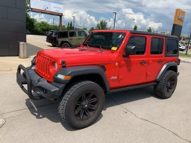 used 2018 Jeep Wrangler Unlimited car, priced at $25,500