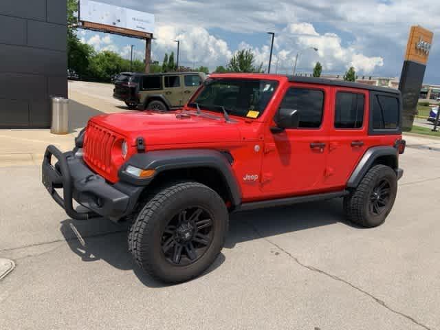 used 2018 Jeep Wrangler Unlimited car, priced at $25,500