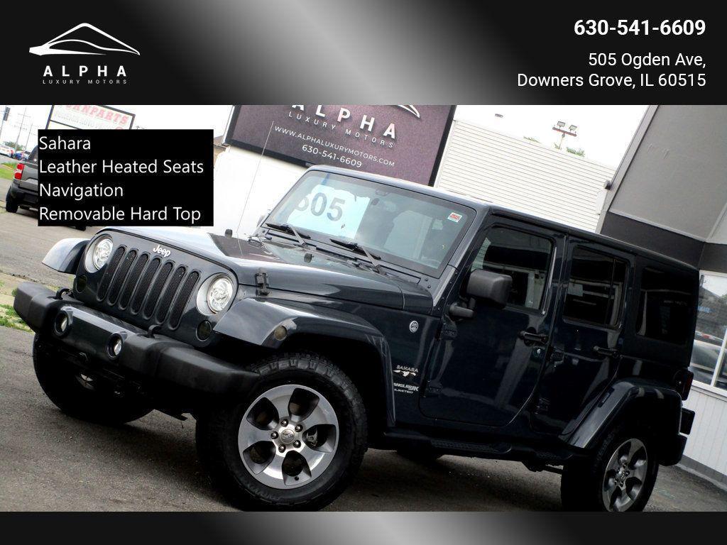 used 2018 Jeep Wrangler JK Unlimited car, priced at $21,985