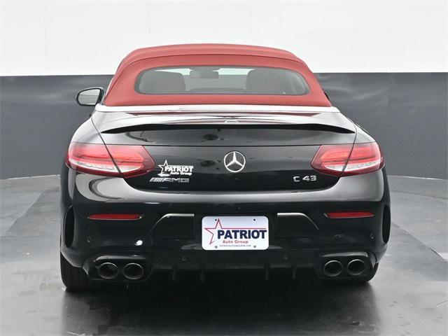 used 2020 Mercedes-Benz AMG C 43 car, priced at $43,000