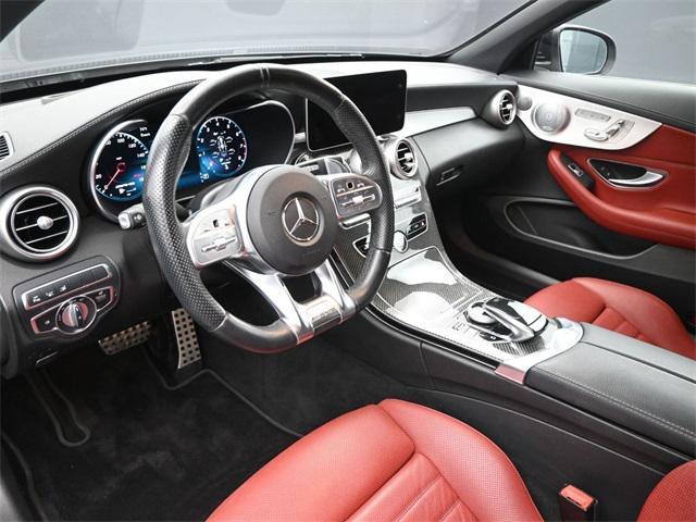 used 2020 Mercedes-Benz AMG C 43 car, priced at $43,000