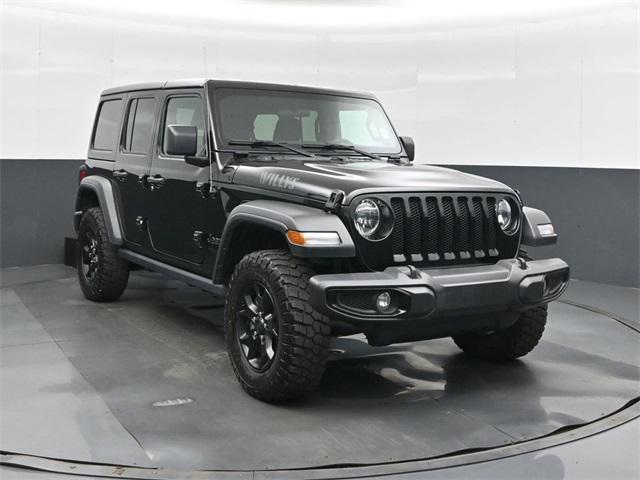 used 2021 Jeep Wrangler Unlimited car, priced at $28,888