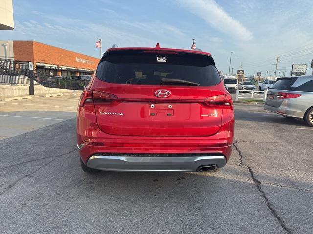 used 2021 Hyundai Santa Fe car, priced at $25,000