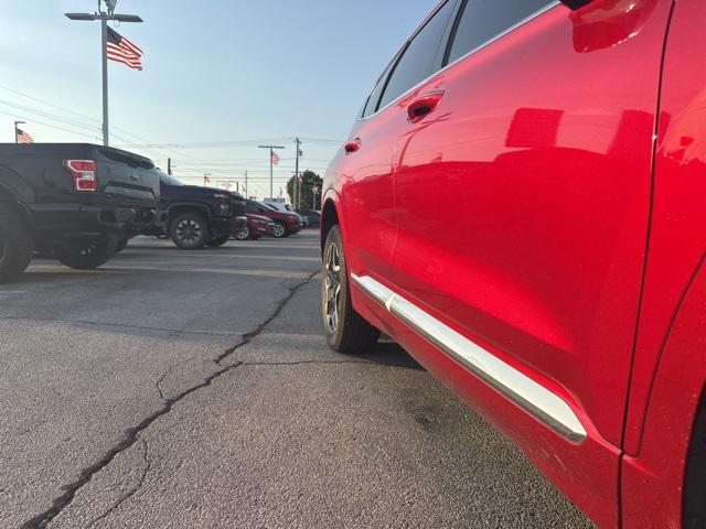 used 2021 Hyundai Santa Fe car, priced at $25,000