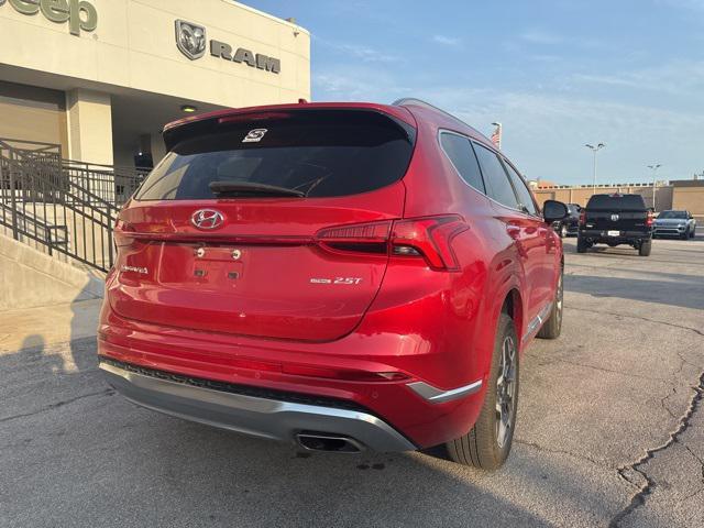 used 2021 Hyundai Santa Fe car, priced at $25,000