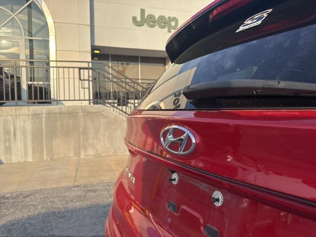 used 2021 Hyundai Santa Fe car, priced at $25,000