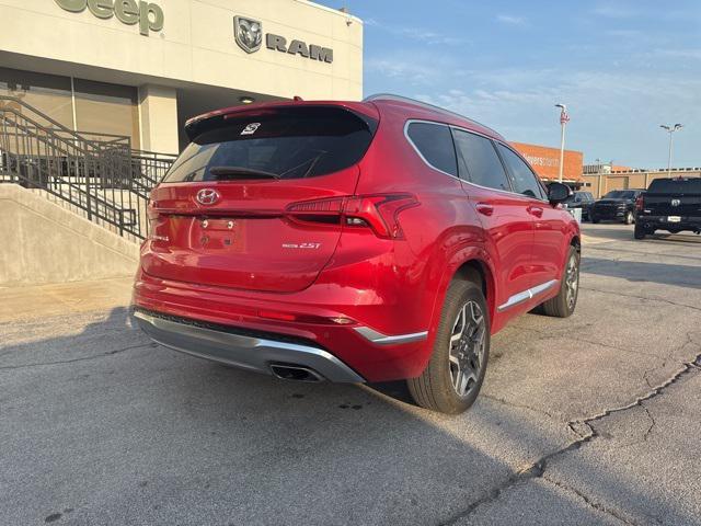 used 2021 Hyundai Santa Fe car, priced at $25,000