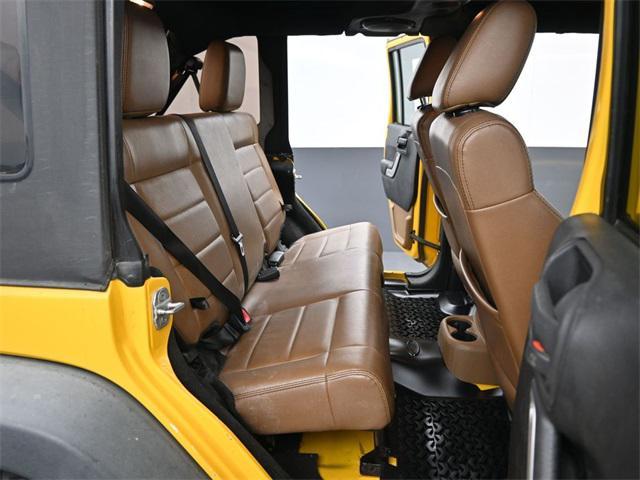 used 2011 Jeep Wrangler Unlimited car, priced at $15,000