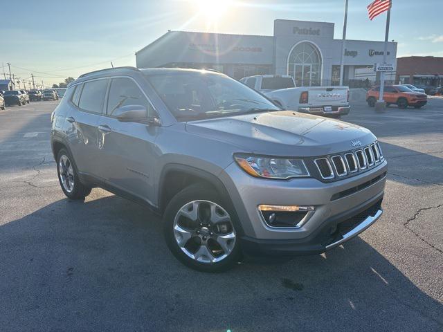 used 2021 Jeep Compass car, priced at $17,654