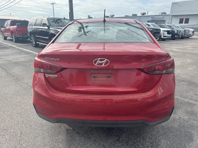 used 2018 Hyundai Accent car, priced at $6,888